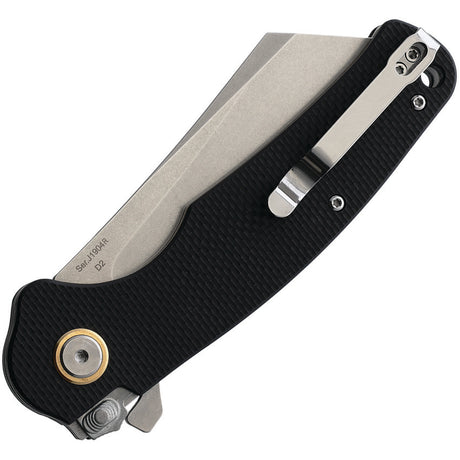 CJRB Crag Linerlock Black D2