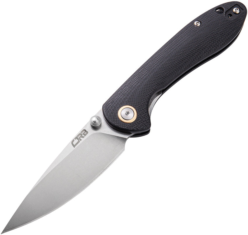 CJRB Small Feldspar Linerlock Black