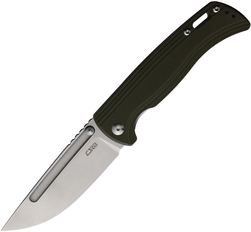 CJRB Resource Linerlock Green G10