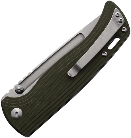 CJRB Resource Linerlock Green G10