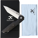 Kansept Knives Warrior Framelock Black