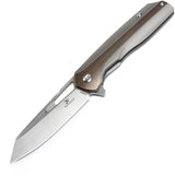 Kansept Knives Shard Framelock Bronze