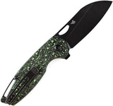 Kansept Knives Model 6 Framelock Green CF