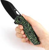 Kansept Knives Model 6 Framelock Green CF