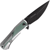 Kansept Knives Kratos Framelock Green