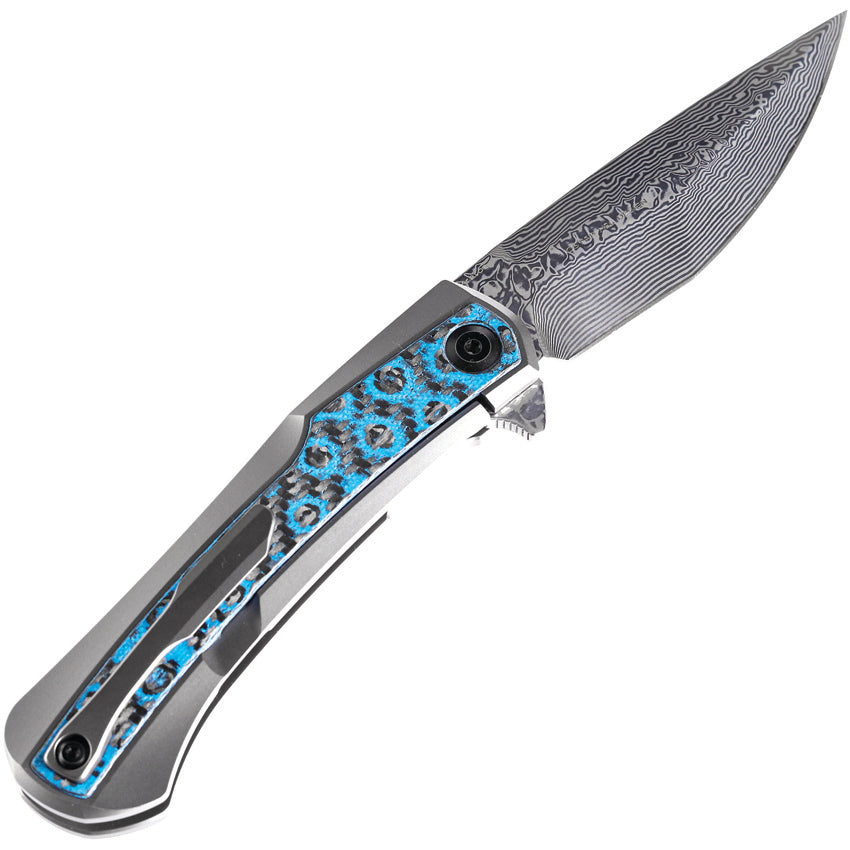 Kansept Knives Kratos Framelock Blue Rose