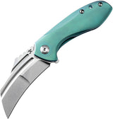 Kansept Knives KTC3 Linerlock Green Ti