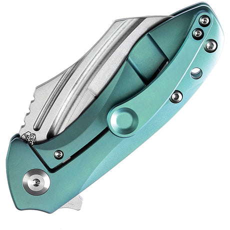 Kansept Knives KTC3 Linerlock Green Ti