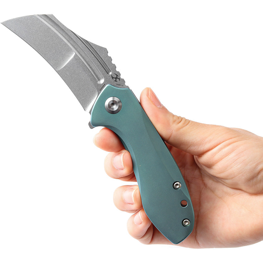 Kansept Knives KTC3 Linerlock Green Ti