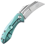 Kansept Knives KTC3 Linerlock Green Ti