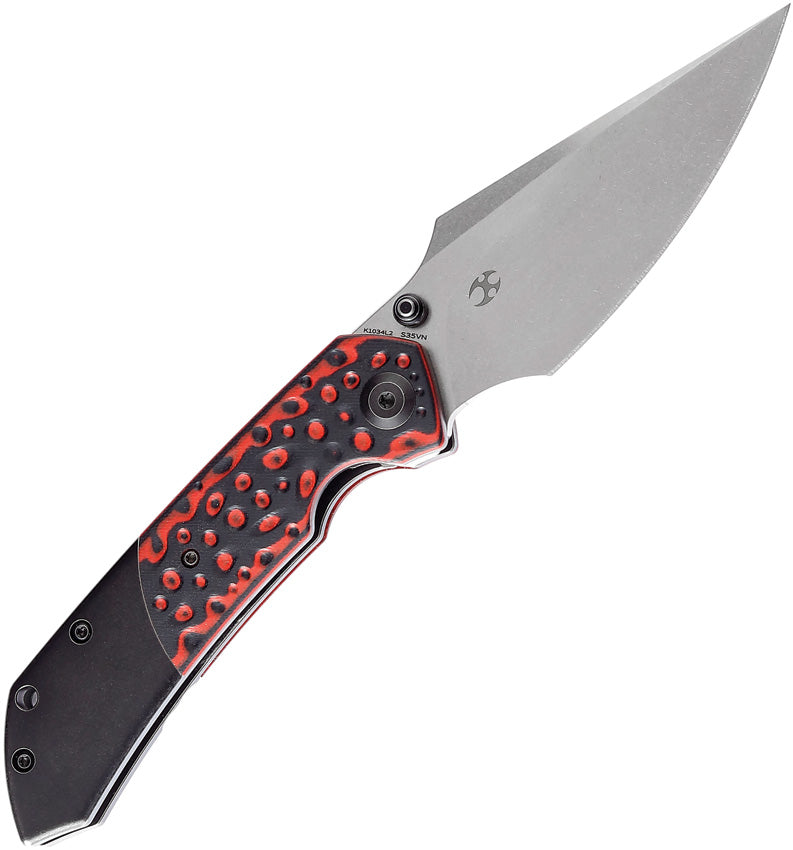 Kansept Knives Fenrir Framelock Red Left