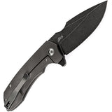 Kansept Knives Entity Framelock Black SW