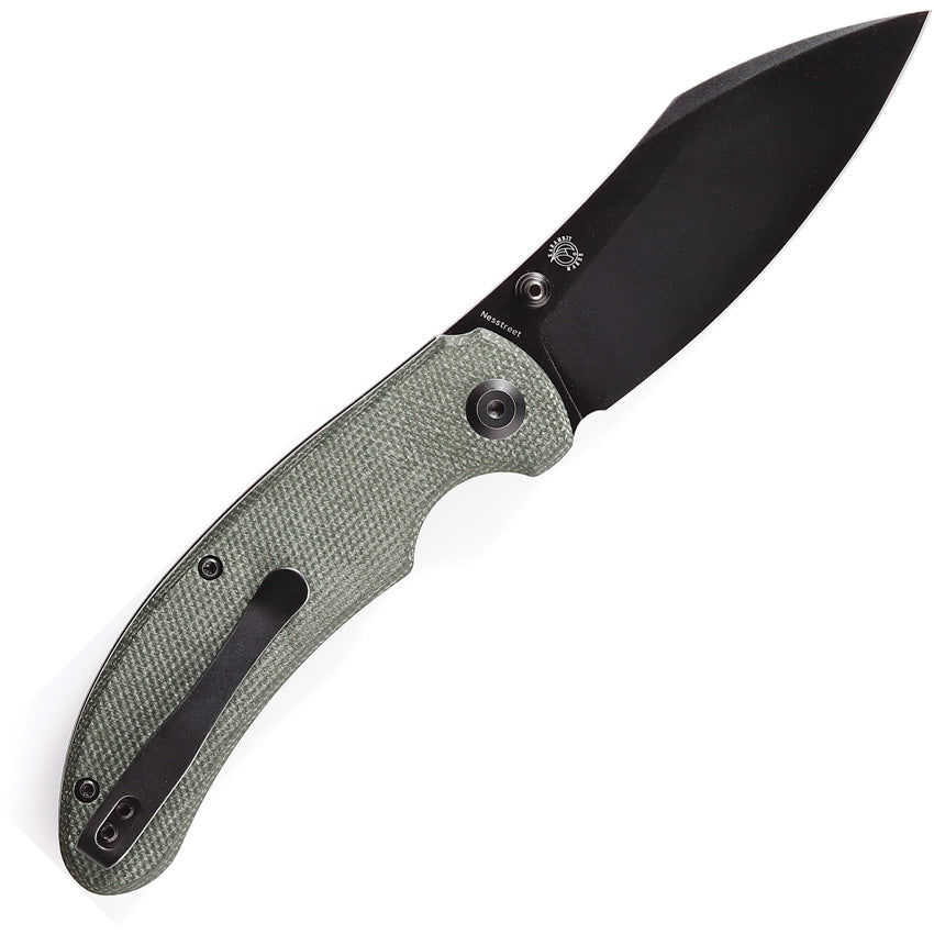 Kansept Knives Nesstreet Linerlock Green