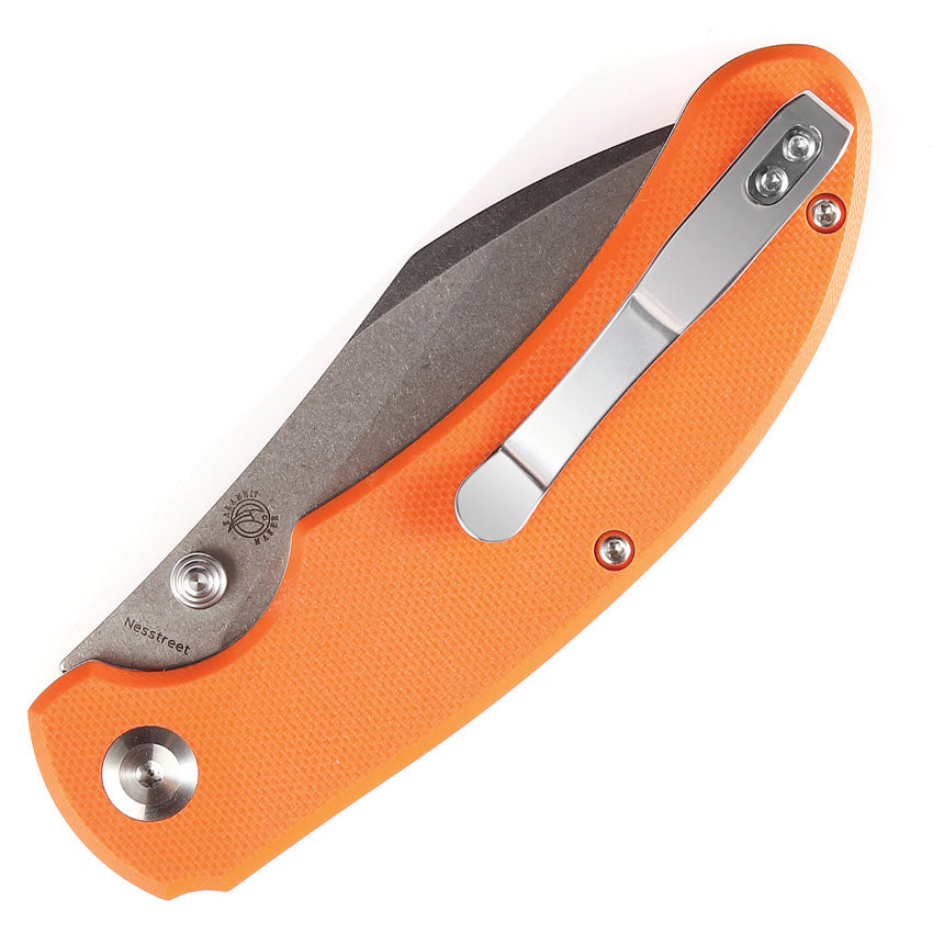 Kansept Knives Nesstreet Linerlock Orange