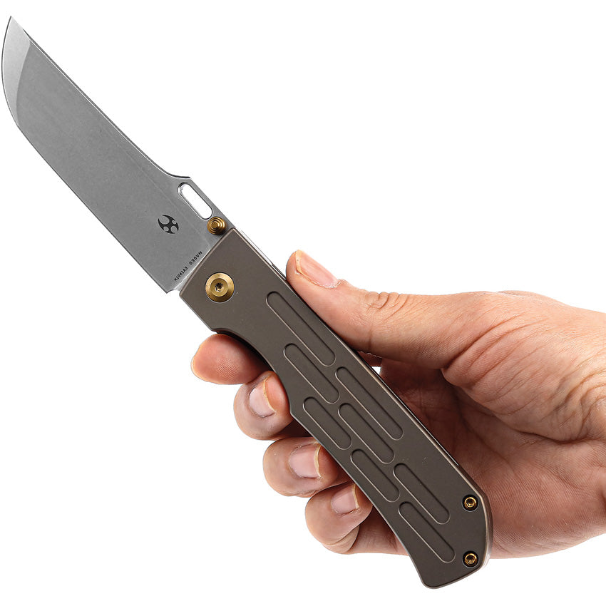 Kansept Knives Reedus Framelock Bronze