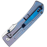 Kansept Knives Reedus Framelock Blue