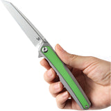 Kansept Knives Arcus Framelock Green