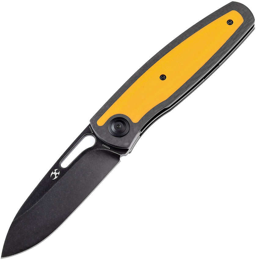 Kansept Knives Mato Linerlock CF/Yellow