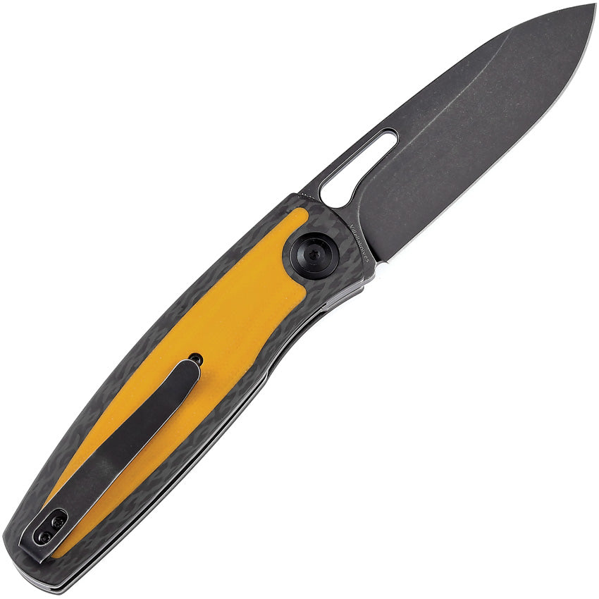 Kansept Knives Mato Linerlock CF/Yellow