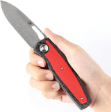 Kansept Knives Mato Linerlock CF/Red