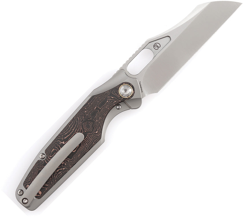 Kansept Knives Tuckamore Framelock Copper CF