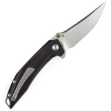 Kansept Knives Baku Linerlock Blk/Grn CF