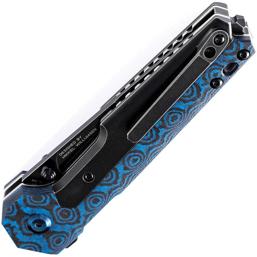 Kansept Knives EDC Tac Linerlock Blk/Blue