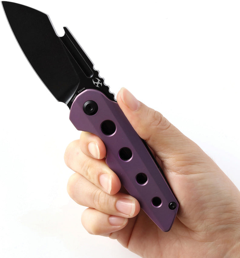 Kansept Knives Rafe Linerlock Purple Ti