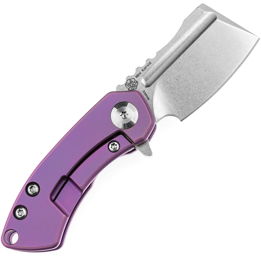 Kansept Knives Mini Korvid Linerlock Purple