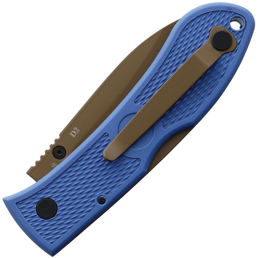 Ka-Bar Dozier Hunter Lockback Blue