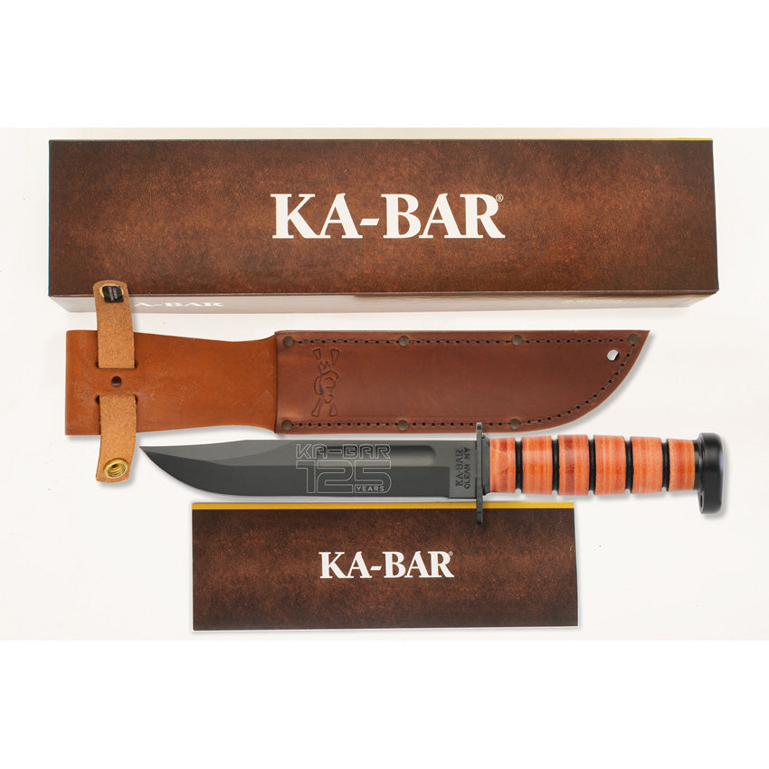 Ka-Bar 125th Annv Dog Fixed Blade