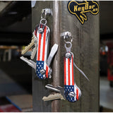 KeyBar KeyBar Aluminum American Flag