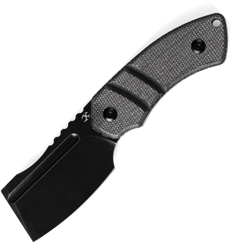 Kansept Knives Korvid S Fixed Blade Black Mic