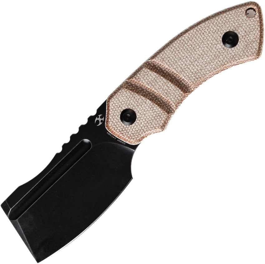 Kansept Knives Korvid S Fixed Blade Brown Mic