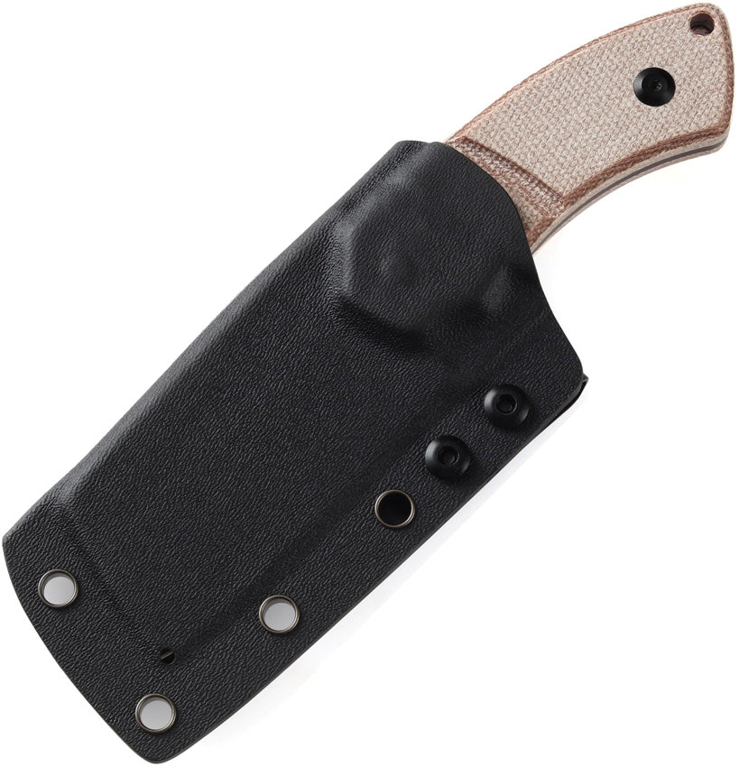 Kansept Knives Korvid S Fixed Blade Brown Mic