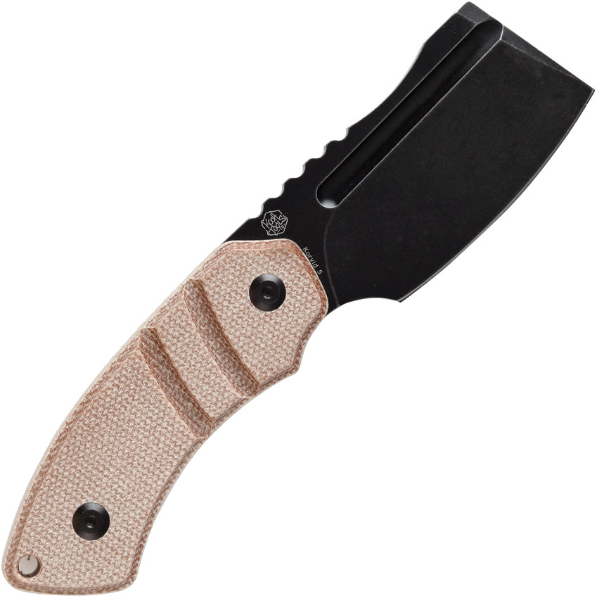 Kansept Knives Korvid S Fixed Blade Brown Mic