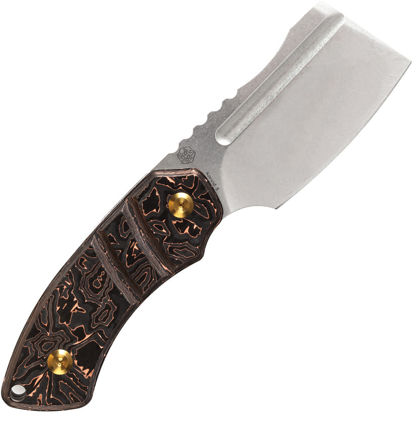 Kansept Knives Korvid S Fixed Blade Copper CF