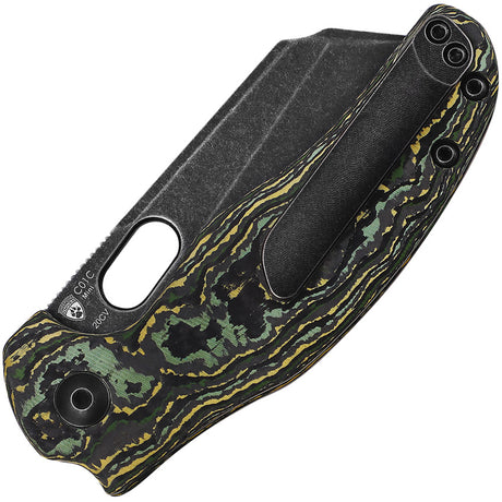 Kizer Cutlery C01C Mini Framelock Toxic