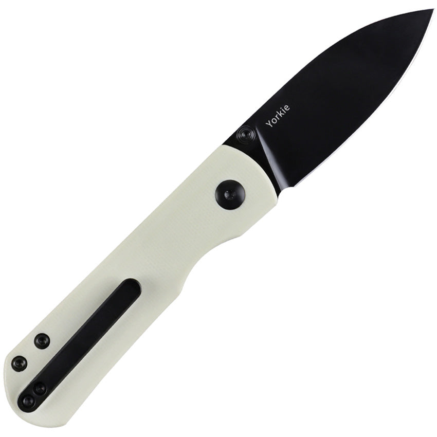 Kizer Cutlery Yorkie Linerlock White G10