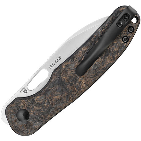 Kizer Cutlery Hic-Cup Button Lock