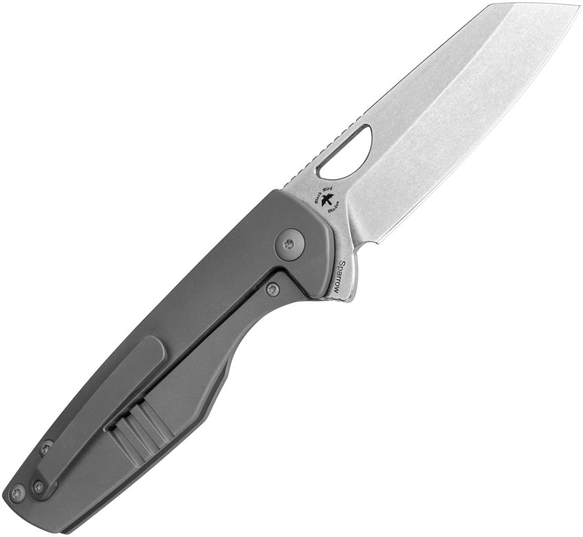 Kizer Cutlery Sparrow Framelock Gray Ti