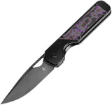 Kizer Cutlery Militaw Framelock Fat Carbon