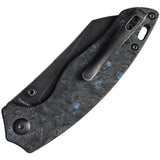 Kizer Cutlery Towser K Linerlock Blue CF