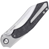 Kizer Cutlery Clairvoyant Button Lock S35VN