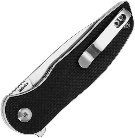 Kizer Cutlery Sidekick Linerlock Black G10