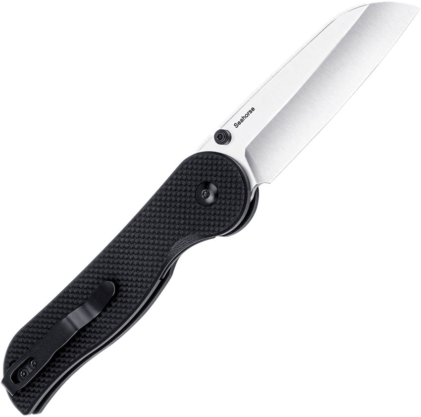 Kizer Cutlery Seahorse Linerlock Black G10