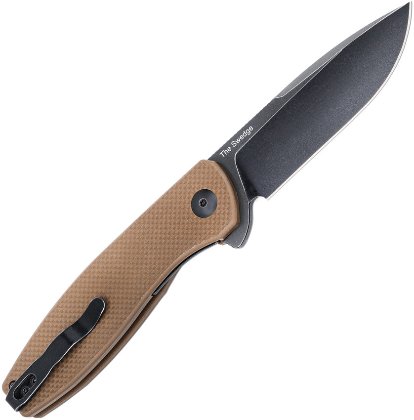 Kizer Cutlery The Swedge Linerlock Brown