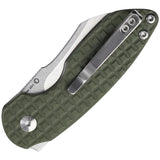 Kizer Cutlery October Mini Linerlock Green