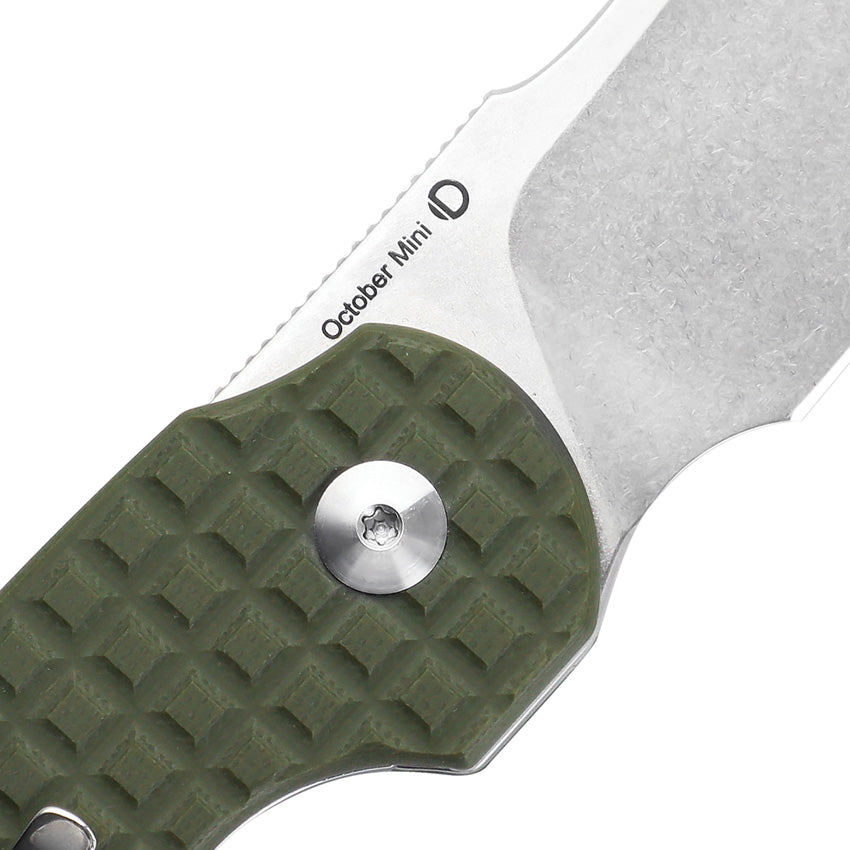 Kizer Cutlery October Mini Linerlock Green