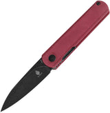 Kizer Cutlery Feist Linerlock Red Micarta